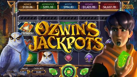 ozwins jackpots online slot  In an attempt to lift this ancient curse, Ozwin recruited a wise apprentice to help him restore his human form! Playing for fun only